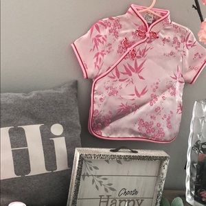 Oriental toddler outfit.